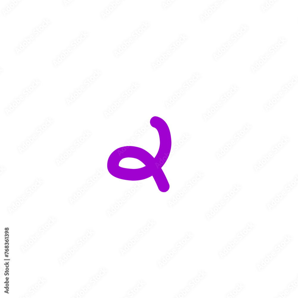 Curly Doodle Line Element Curly Doodle Line Element