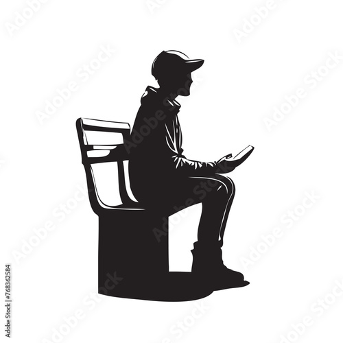 Man with a mobile phone