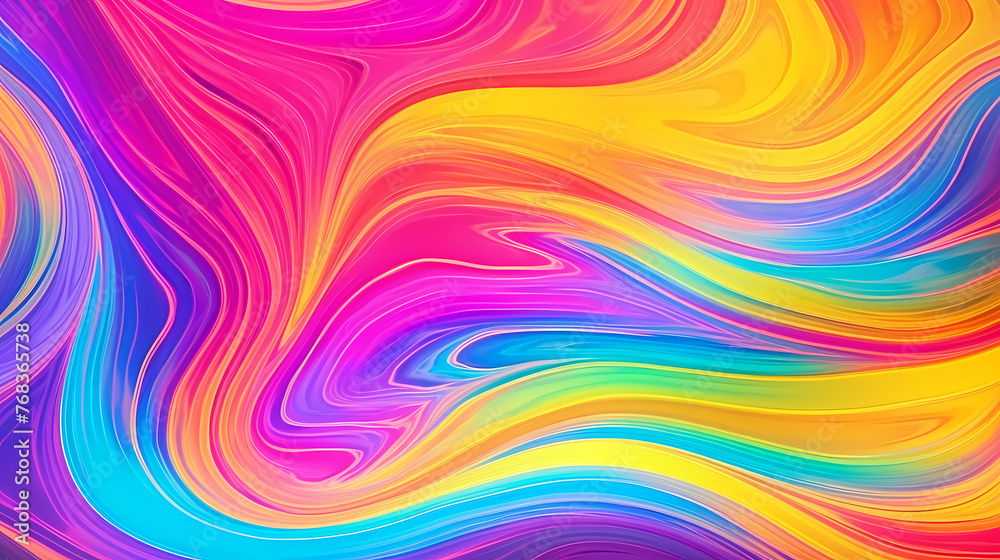 Obraz premium Abstract liquid water ripple watercolor design background
