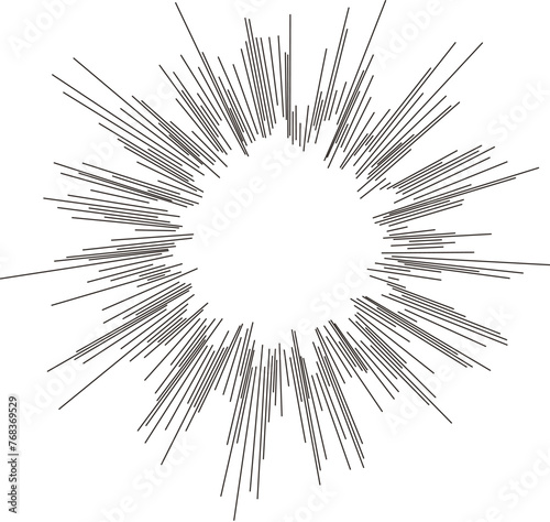 Abstract Explosion Frame