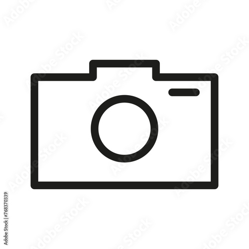 Camera icon simple design. Photography symbol focus. Vector illustration. EPS 10.