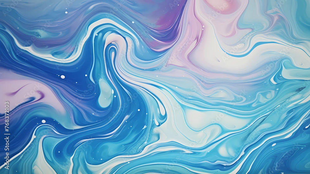 Multicolored pattern with abstract waves Multicolored pattern with abstract waves