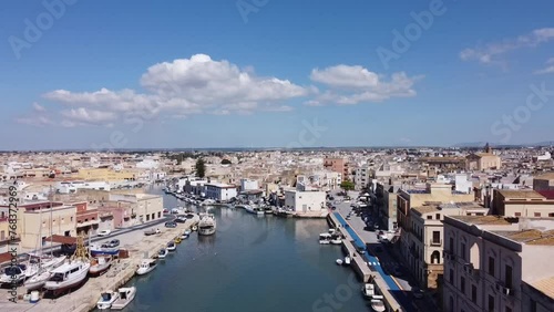 MAZARA DEL VALLO BY DRONE SICILY MARSALA SICILIA AGRIGENTO SCIACCA ITALY
