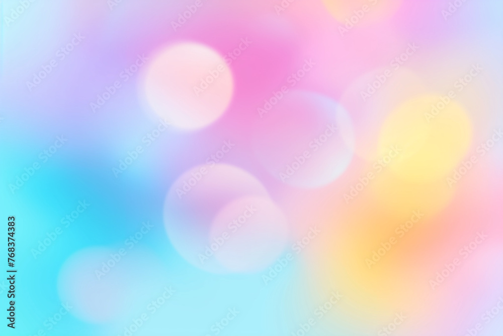 Fototapeta premium 淡いグラデーションと光の背景素材