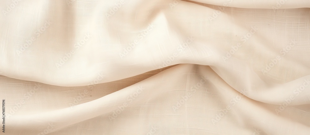 a close up of a piece of white fabric . High quality a close up of a piece of white fabric . High quality