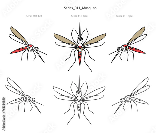 World insect & beetle - Deformation series - BW