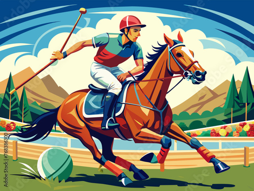 Horse polo