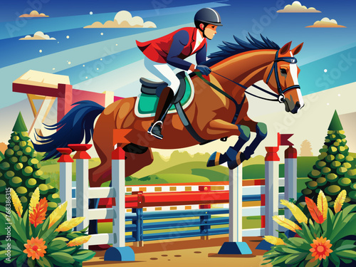 horse and rider