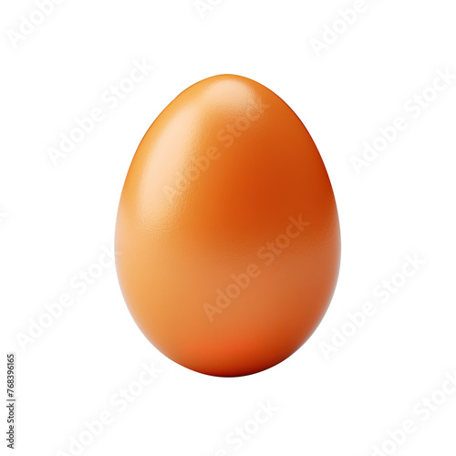 egg isolated on transparent background, clipping path, png, 