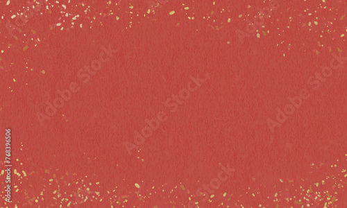 和紙と金箔の和風のベクター背景素材