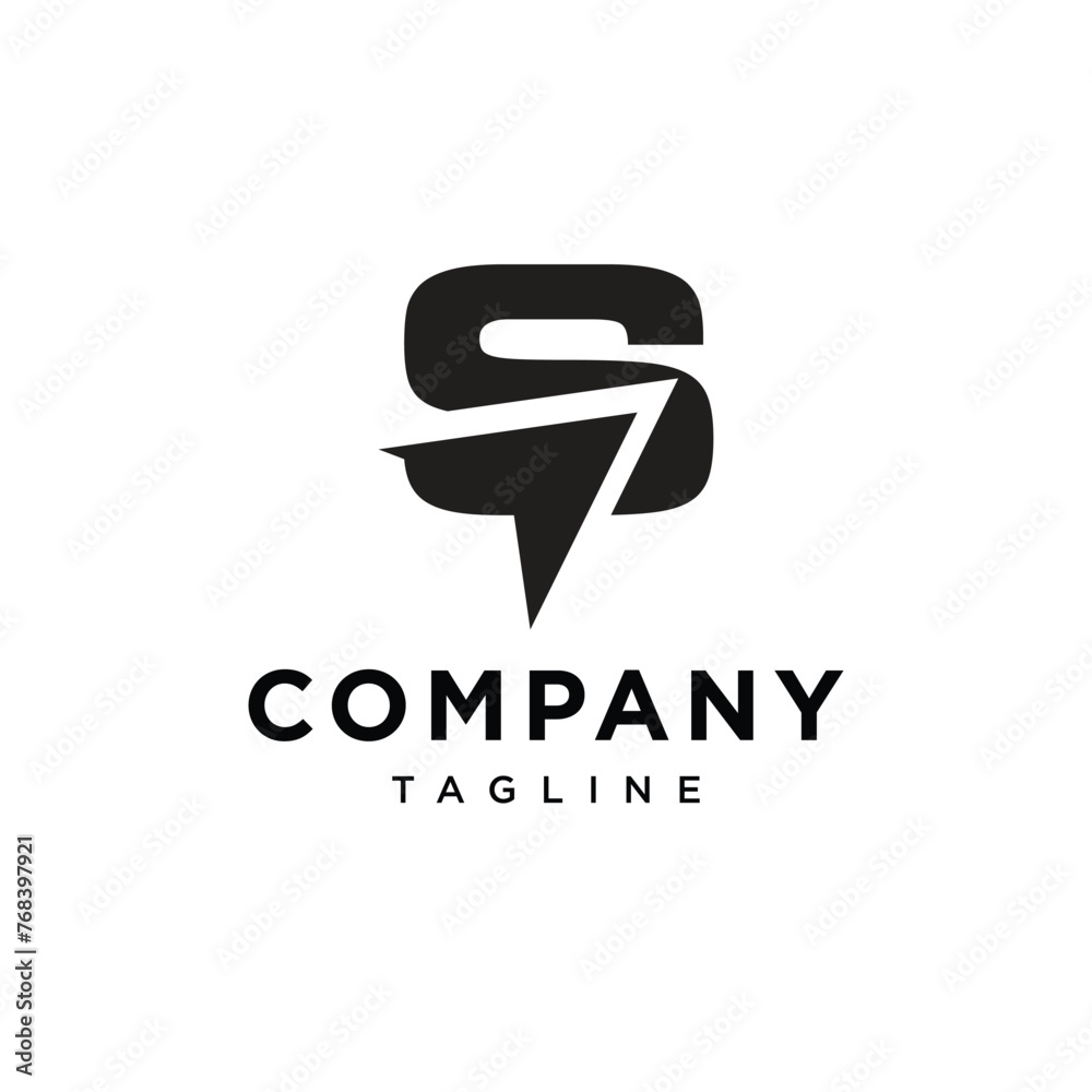 Letter S plane logo icon vector template.eps Letter S plane logo icon vector template.eps