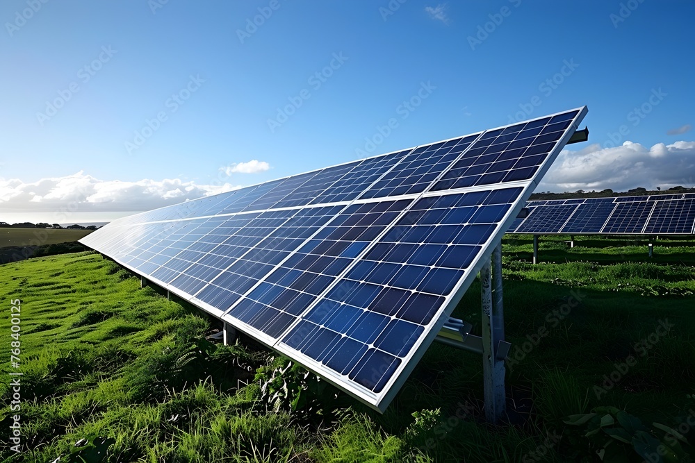 Solar Panels Harnessing the Sun's Bounty Transforming Light into Renewable Energy