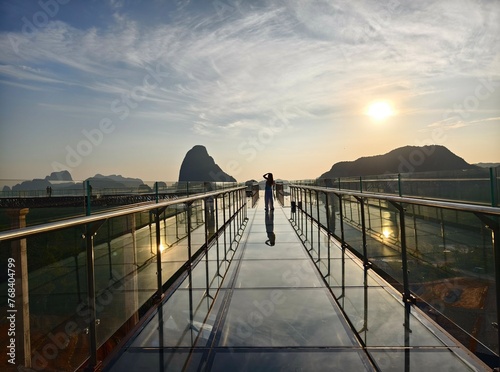 bridge over the river