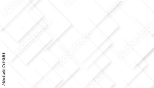 Abstract background with white and grey squares. Abstract geometric background with translucent square