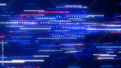 Futuristic digital cyber technology abstract background.