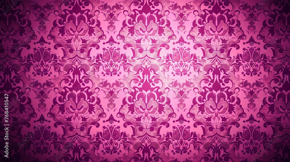 Arabic motif pink background. Mandala motif background, abstract mandala pattern. Luxurious ornament in traditional Arabic style. pink abstract floral mosaic background texture.