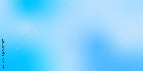 Ombre gradient. Blue atoll color. Noise grain rough grungy. Matte shimmer metallic. Black dark light jade petrol teal cyan sea blue. Pastel blue neon gradient foil shimmer background	 photo