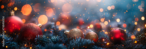 Decoration card dark design bright decorative, Trees with christmas lights 