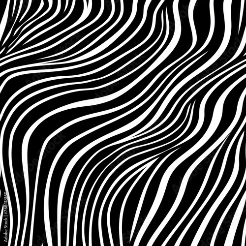 black and white abstract minimal lines pattern