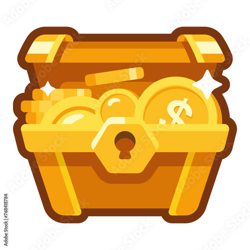 Treasure Chest Open Icon
