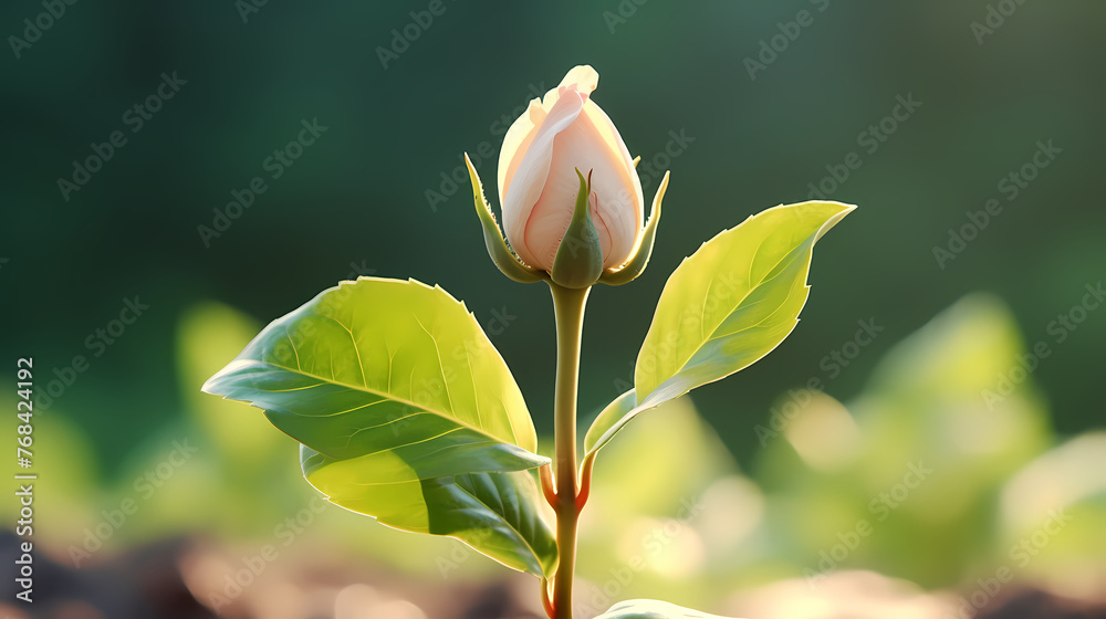 The delicate flower buds and dewdrops on the petals herald the prelude to blooming. The delicate flower buds and dewdrops on the petals herald the prelude to blooming.