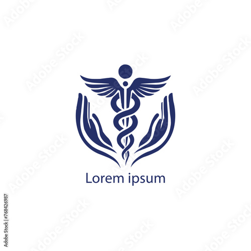 Hospital logo design vector medical cross