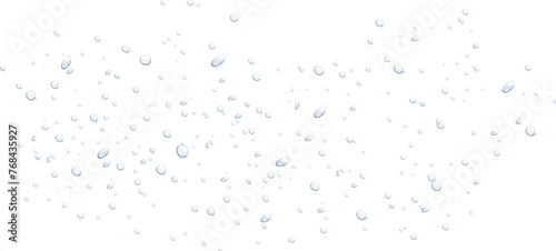 Flying cosmetic gel drops realistic vector illustration set. Collagen skincare product. Liquid splashes 3d objects on white background