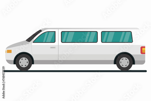 limousine car vector illustration