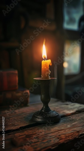 A candle that never burns out illuminating stories of the past