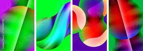 Abstract colors. Abstract backgrounds for wallpaper, business card, cover, poster, banner, brochure, header, website