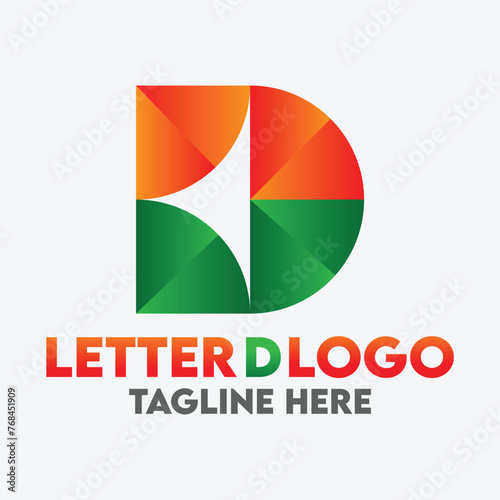 Free Download Letter d logo design branding icon free - GFXLoad