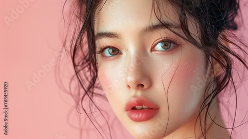 A cover image for a magazine feature about the latest in Asian beauty trends