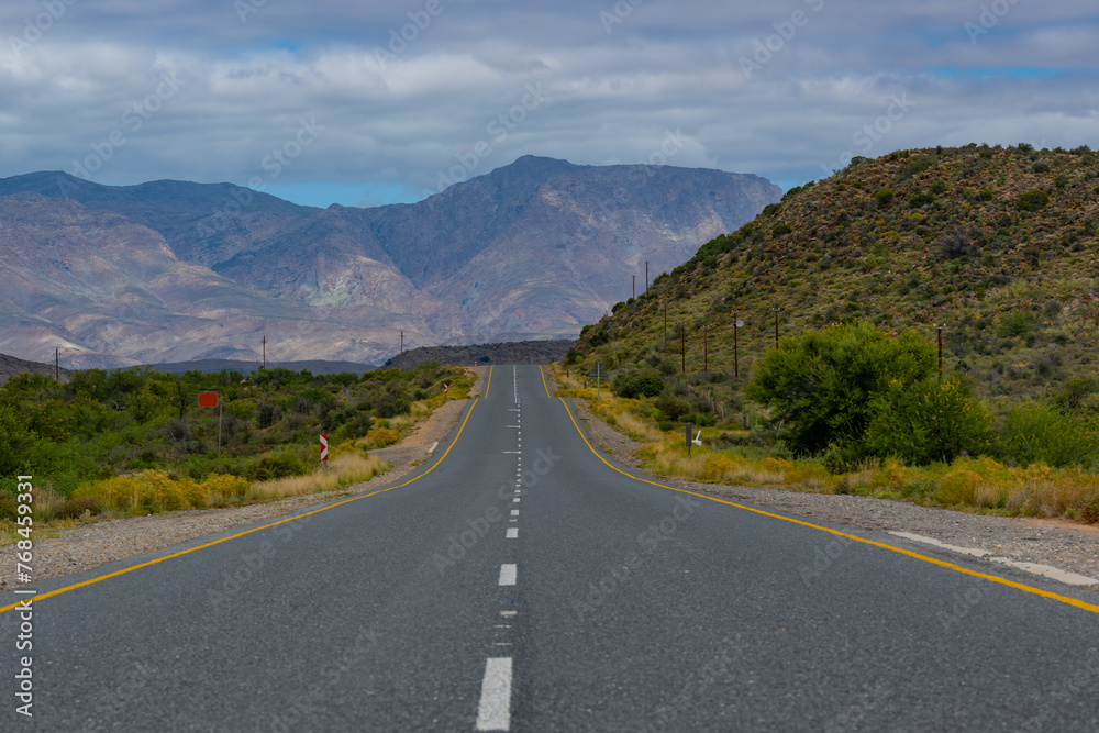 Naklejka premium Garden Route Fernstraße Route 62 Oudtshoorn Südafrika