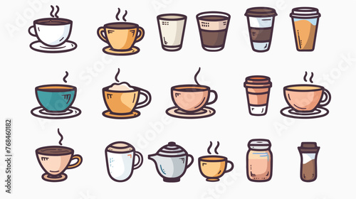 coffee Vector illustration on a transparent background