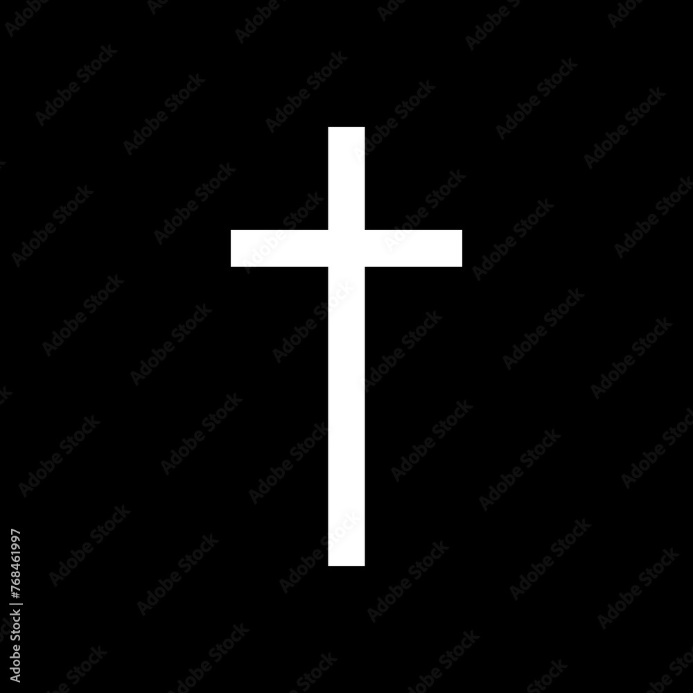 Jesus Christ Cross,Holy cross, Cross with black background,
