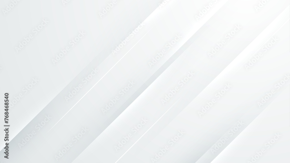 Obraz premium White vector minimalist simple and modern abstract geometric background