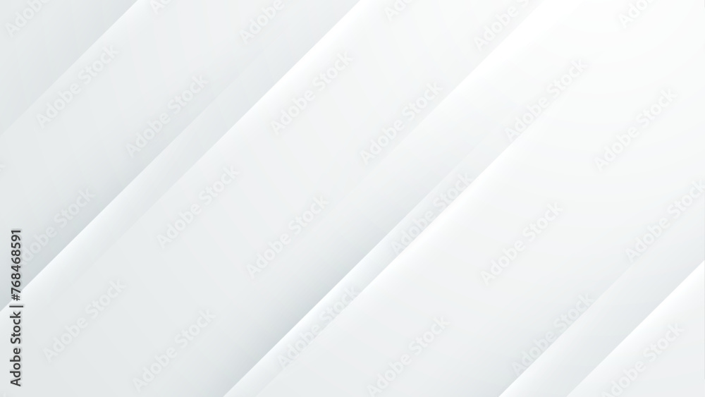 White abstract background with shapes