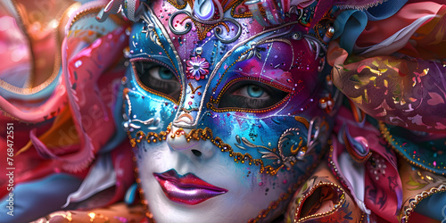 The mask getting crazy detailed background ultra hd realistic vivid colors highly detailed, Ultra HD Realistic Mask: Detailed Background with Vivid Colors