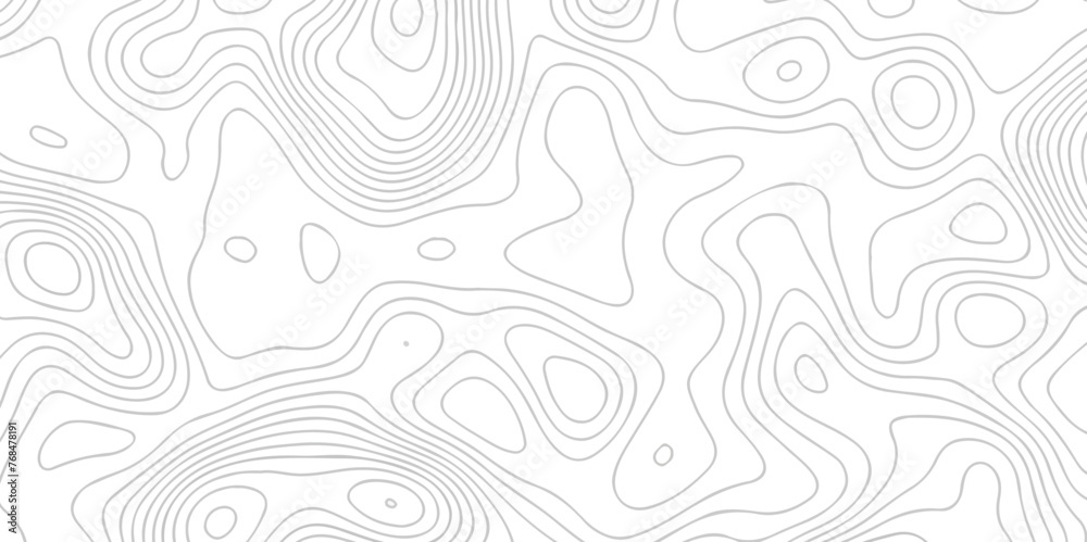 Abstract pattern with lines. Geographic contour map and topographic contours map background. Topographic line map background.