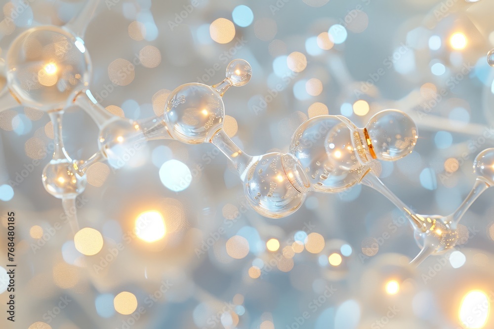 Texture of an atomic biological molecule. structure molecule background. Molecular DNA Texture of an atomic biological molecule. structure molecule background. Molecular DNA