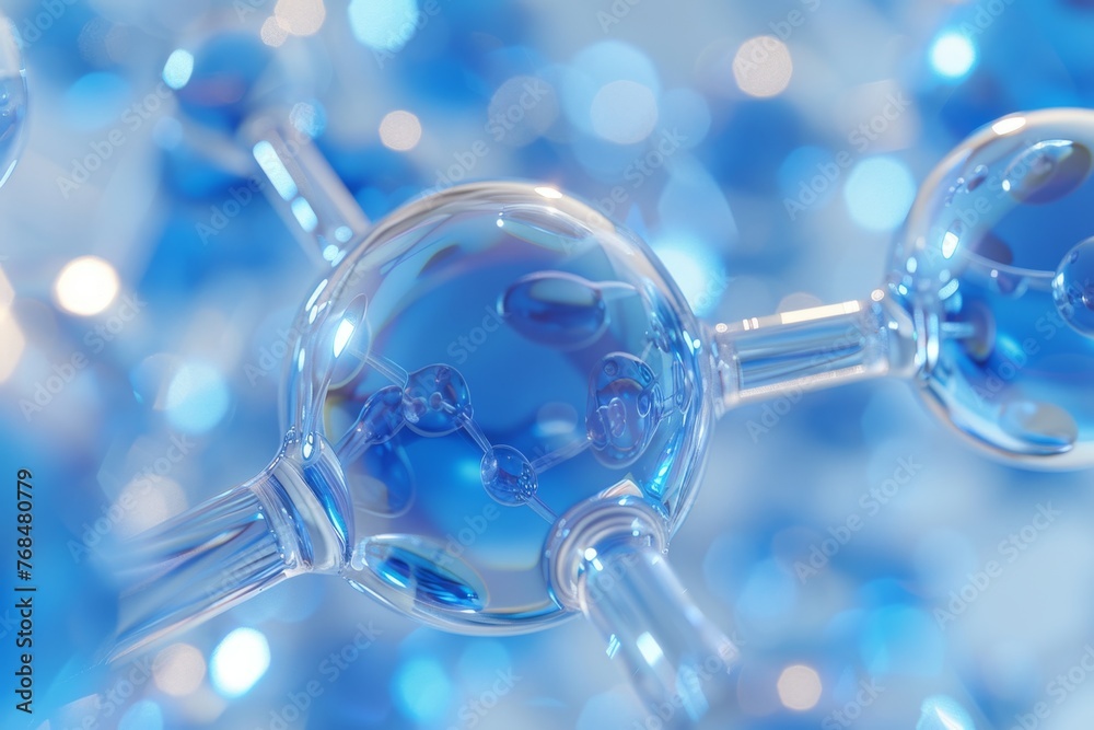 Texture of an atomic biological molecule. structure molecule background. Molecular DNA Texture of an atomic biological molecule. structure molecule background. Molecular DNA