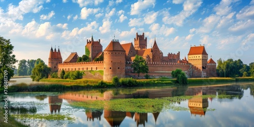 Malbork Castle Fairy-Tale photo
