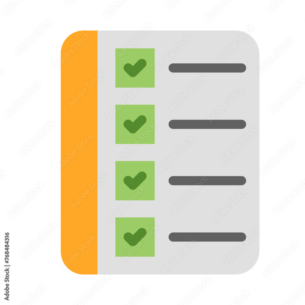 Checklist Vector Flat Icon Design Vector Flat Icon Design Checklist Vector Flat Icon Design Vector Flat Icon Design