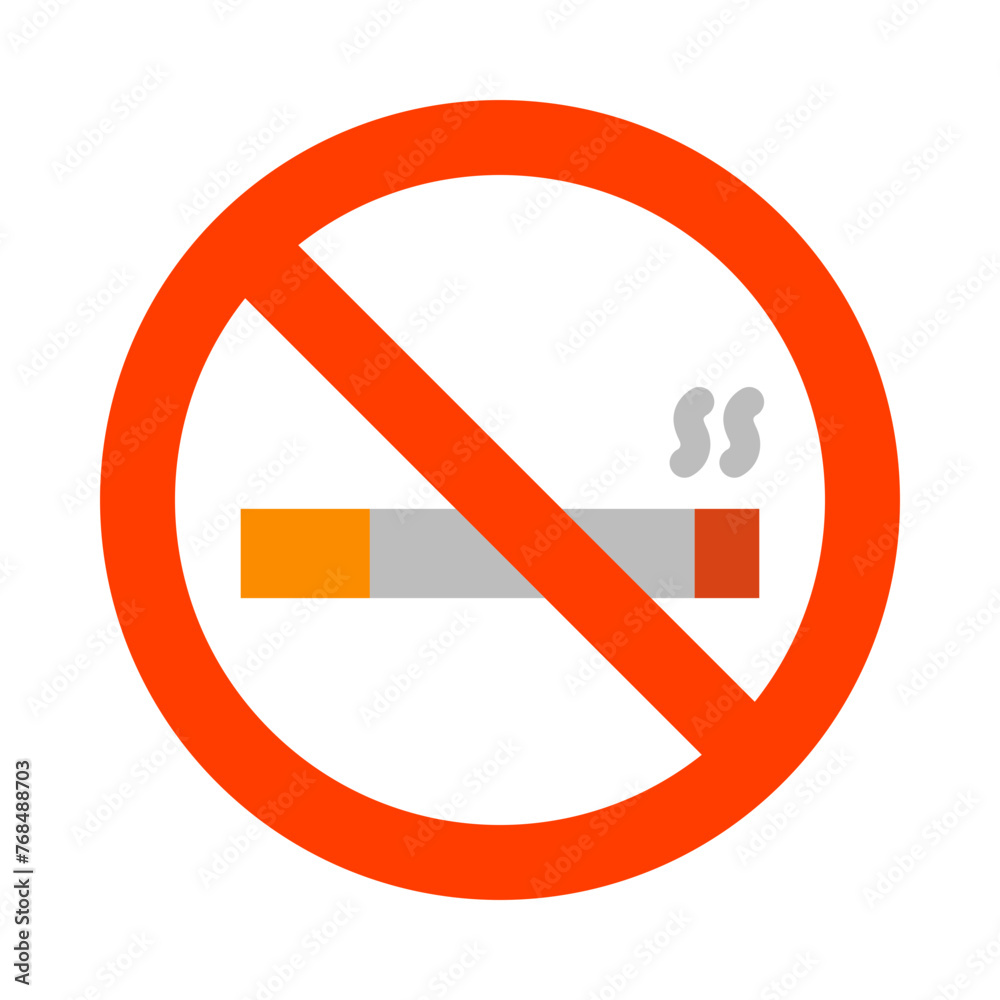 No Smoking Vector Flat Icon Design Vector Flat Icon Design No Smoking Vector Flat Icon Design Vector Flat Icon Design