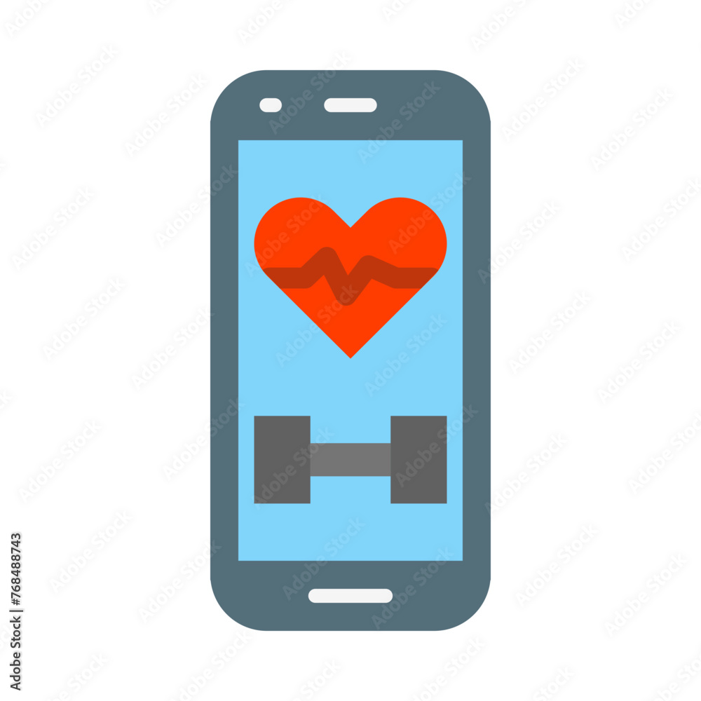 Daily Health App Vector Flat Icon Design Vector Flat Icon Design Daily Health App Vector Flat Icon Design Vector Flat Icon Design
