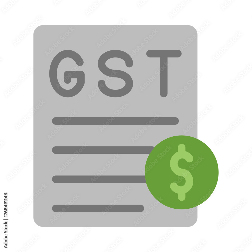 Gst Vector Flat Icon Design Vector Flat Icon Design Gst Vector Flat Icon Design Vector Flat Icon Design