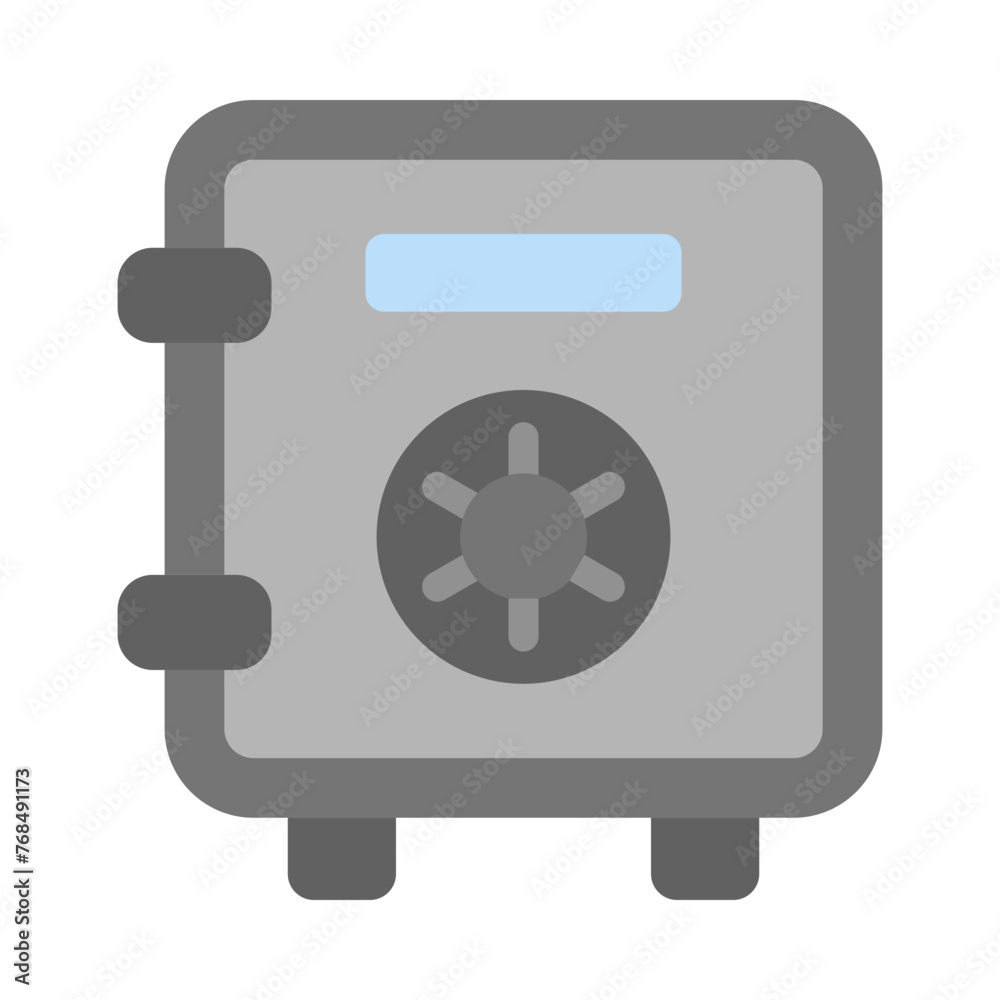 Safe Box Vector Flat Icon Design Vector Flat Icon Design Safe Box Vector Flat Icon Design Vector Flat Icon Design