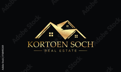 Real estate logo realtor logo property logo design vector template