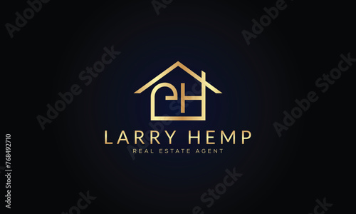 Real estate logo realtor logo property logo design vector template