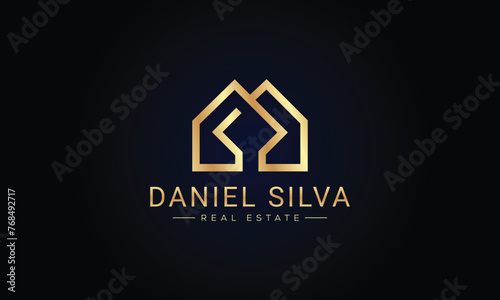 Real estate logo realtor logo property logo design vector template